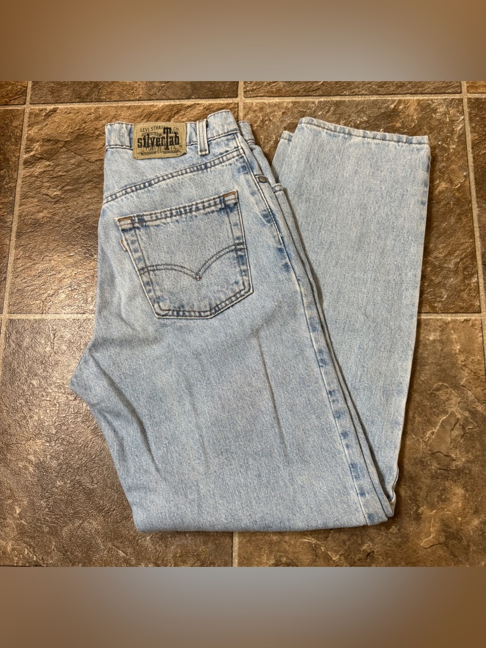 Vintage Levi Silvertab Loose Fit Jeans Size 30x30 RARE 1990s